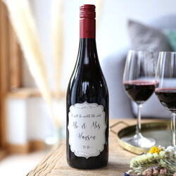 Personalised 'Worth the Wait' Wine