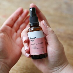 Peach Mist Hand Sanitiser Spray