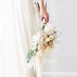 Neutral Vintage Dried Flower Wedding Bouquet Hand-Arranged in the UK