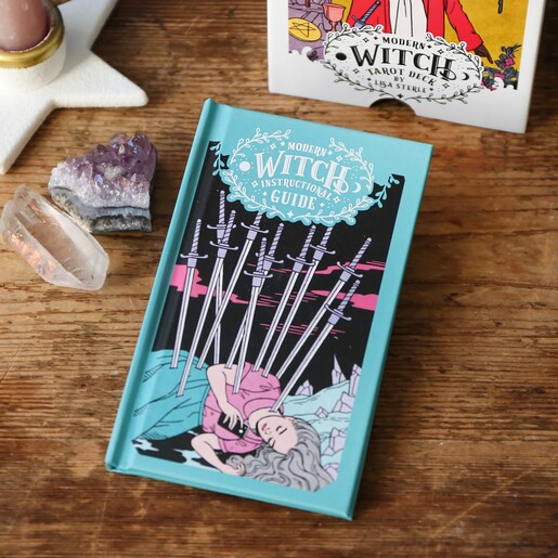 Instructional Book in Modern Witch Tarot Card Deck Set