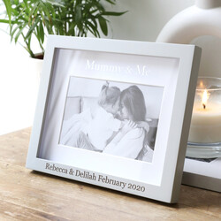 Personalised 'Mummy & Me' 6" x 4" Photo Frame