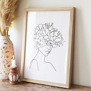 Wooden A3 Poster Photo Frame in Natural