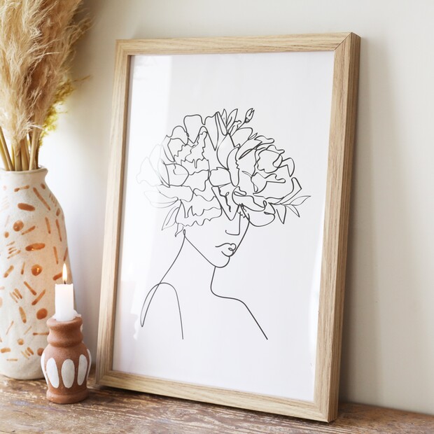 Wooden A3 Poster Photo Frame in Natural Wooden A3 Poster Photo Frame in Natural