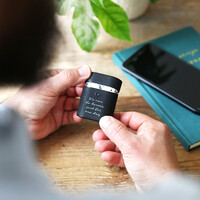 Personalised Wording Vegan Leather AirPods Case