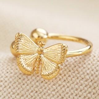 Butterfly Ear Cuff in Gold