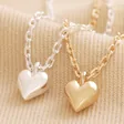 Tiny Heart Pendant Necklace in Silver with Other Colour Available in Gold