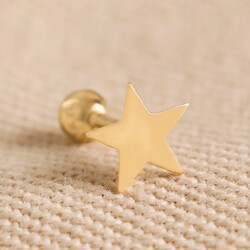 Tish Lyon Solid Gold Star Barbell