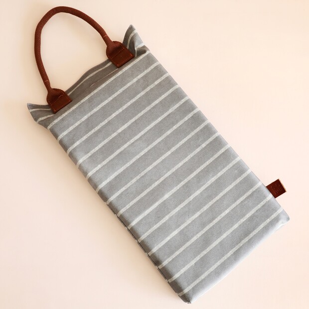 Burgon & Ball x Sophie Conran Garden Kneeler in Blue Stripe