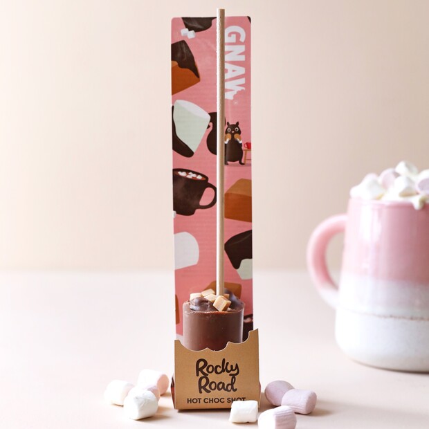 Gnaw Rocky Road Hot Chocolate Shot