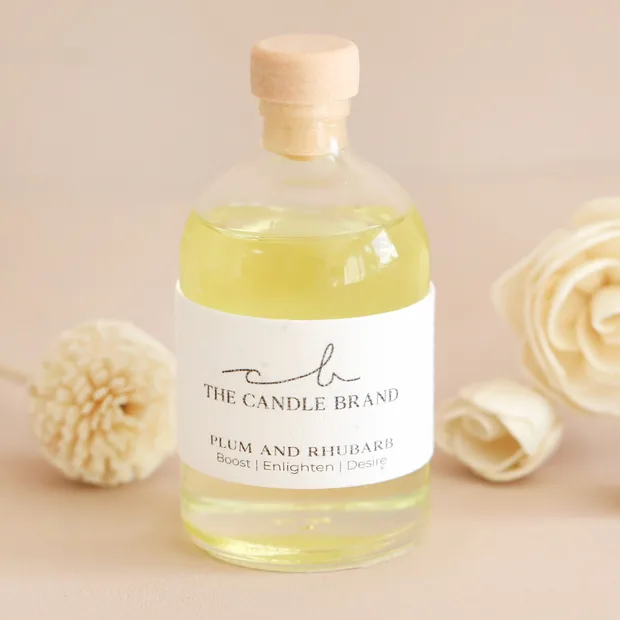 The Candle Brand Plum and Rhubarb Flower Diffuser The Candle Brand Plum and Rhubarb Flower Diffuser