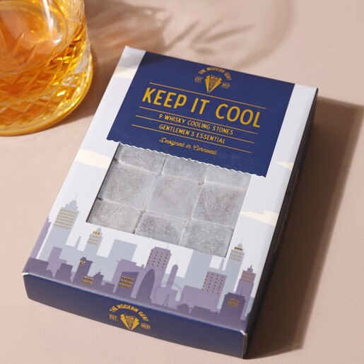 Keep it Cool Whisky Stones on Neutral Surface