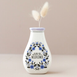 Small Ceramic Bold and Beautiful Bud Vase