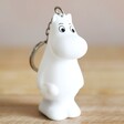 House of Disaster Moomin Keyring Close Up on Wooden Table