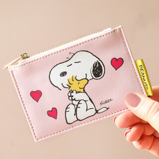 House of Disaster Peanuts Snoopy Love Zip Purse