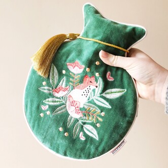 House of Disaster Secret Garden Fox Hot Water Bottle