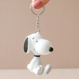 Model Holding House of Disaster Peanuts Snoopy Light-Up Keyring