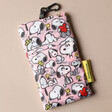 Other Side of Foldable Pouch Showing Smaller Snoopy Print