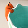 Ceramic Fox Hanger on the House of Disaster Secret Garden Fox Planter