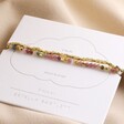 Estella Bartlett Set of 2 Semi-Precious Bead Bracelets on Jewellery Card