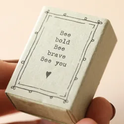 East of India Bee Bold Ornament Matchbox