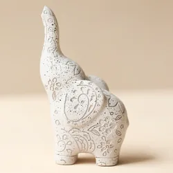 Speckled Ceramic Elephant Ring Holder