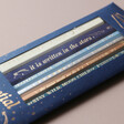 Close Up of Designworks Ink Celestial Heavens Pencil Set in Packaging
