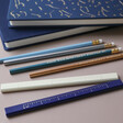 Designworks Ink Celestial Heavens Pencil Set Displayed Next to Books on Natural Coloured Background