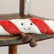 Close Up of Jellycat Amuseable Candy Cane Soft Toy