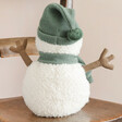Back of Jellycat Large Maddy Snowman Soft Toy