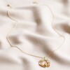 Lisa Angel Ladies' Delicate Crystal Flower and Bee Droplet Necklace