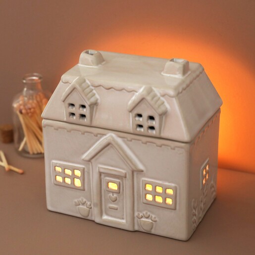 Rustic House Wax Melt Burner Lisa Angel