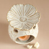 Ceramic Secret Garden Wax Melt Burner From Above