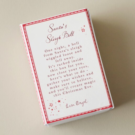 Matchbox Santa's Sleigh Bell Lisa Angel