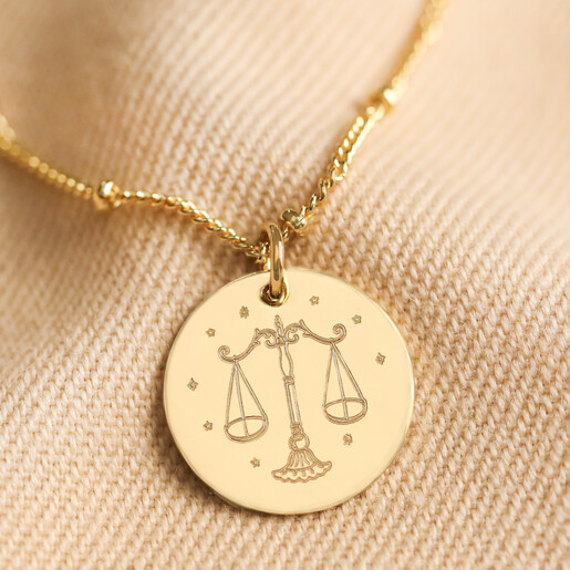 Personalized deals zodiac necklace