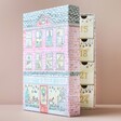 Personalised Fill Your Own Toy Shop Advent Calendar on Neutral Background