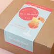 Close Up of Label on Sex on the Beach Cocktail Kit
