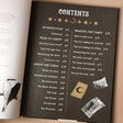 Inside Page of Young Oracle Tarot Book Showing Contents