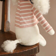 Close Up of Fluffy Tail on Jellycat Beatnik Buddy Poodle Soft Toy