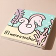 Jellycat If I Were A Seahorse Book on Neutral Background