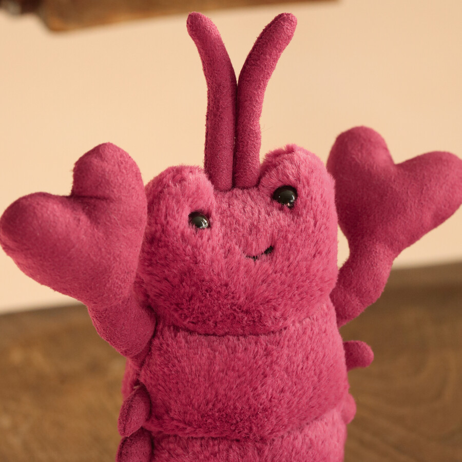 LoveMe Lobster Soft Toy Jellycat Lisa Angel