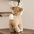 Back of Jellycat Mitzi Reindeer Soft Toy on Chair