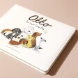 Jellycat Otto The Loyal Long Dog Book on Neutral Background
