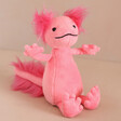 Jellycat Small Alice Axolotl Soft Toy on Neutral Background