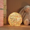 Lisa Angel Small LED Rainbow Glitter Light Globe