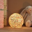 Lisa Angel Small LED Rainbow Glitter Light Globe
