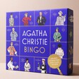 Agatha Christie Bingo Game on Neutral Background