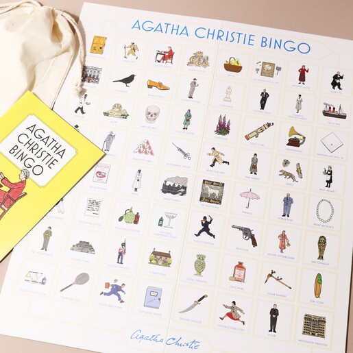 Game Board From Agatha Christie Bingo Game