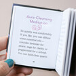 Model Showing Page in Auras: An Introduction to Energy Fields Book on Aura Cleansing Meditation