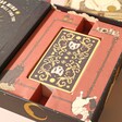 Inside of Cats Rule the Earth Tarot Deck Box Showing Deck of Cards