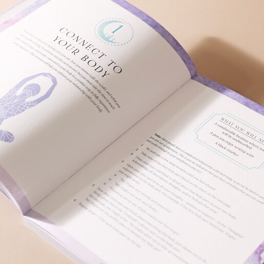 Inside Page of Find Your Peace Mindful Life Workbook